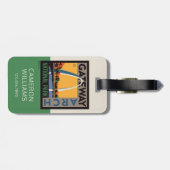 gateway-boog | St. Louis, Missouri Bagagelabel (Achterkant horizontaal)