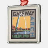 gateway-boog | St. Louis, Missouri Metalen Ornament (Links)