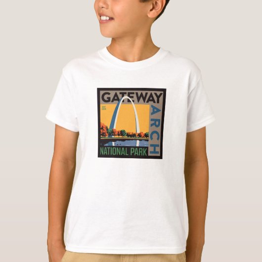 gateway-boog | St. Louis, Missouri T-shirt (Voorkant)
