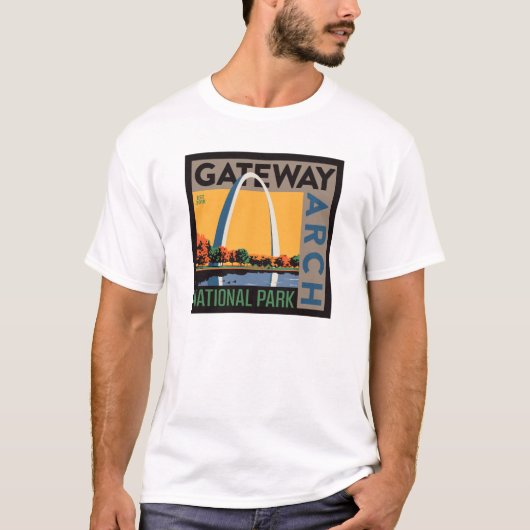 gateway-boog | St. Louis, Missouri T-shirt (Voorkant)