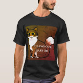 Gateway Cat - Claws Out Sass On T-shirt (Voorkant)
