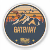 Gateway, Florida Sticker (Voorkant)