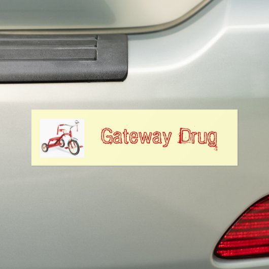 Gateway-geneesmiddel Bumpersticker (Op auto)