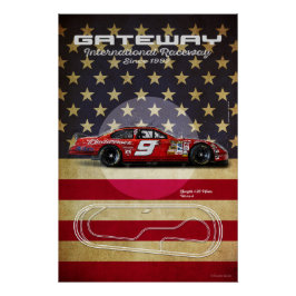 Gateway International Raceway Perfect Poster