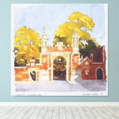 Gateway Lincoln's Inn 1993 Canvas Afdruk (Insitu (Houten vloer))