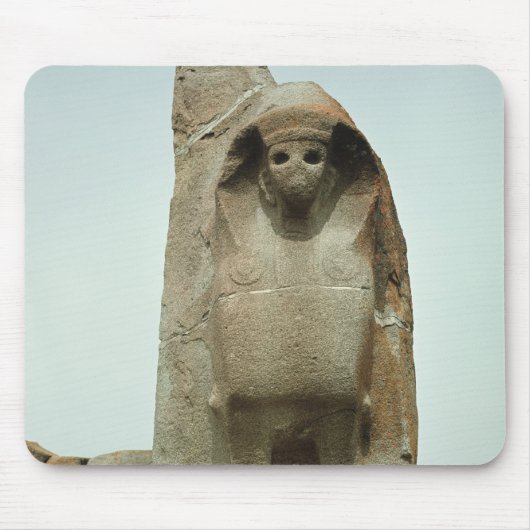 Gateway met gekarfde Sphinx Muismat (Voorkant)