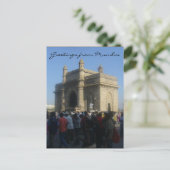 gateway mumbai briefkaart (Staand voorkant)