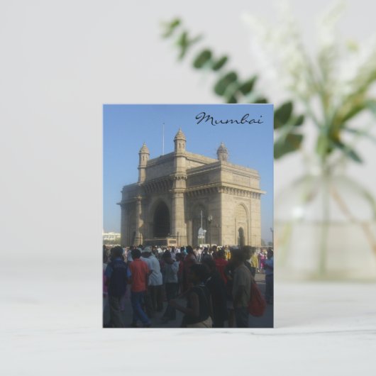gateway mumbai briefkaart (Staand voorkant)