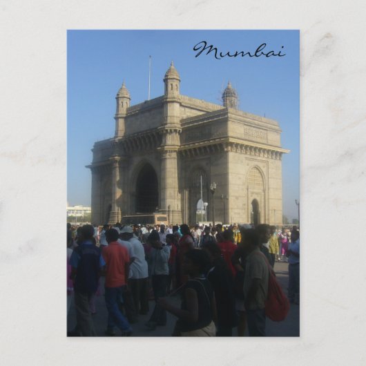 gateway mumbai briefkaart (Voorkant)