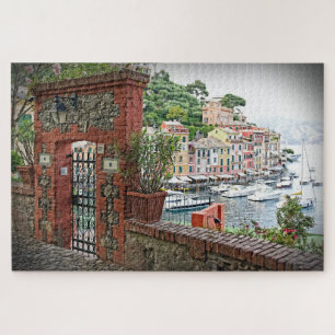 Gateway naar Portofino, Italië - 20x30 - 1014 pc Legpuzzel