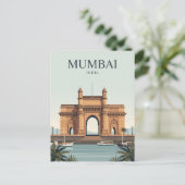 Gateway of India Briefkaart (Staand voorkant)