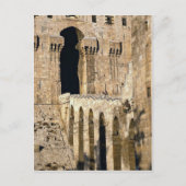 Gateway of the 12e eeuw Qala (fort), Alepp Briefkaart (Voorkant)