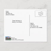 Gateway Rocks Garden of Gods Briefkaart (Achterkant)