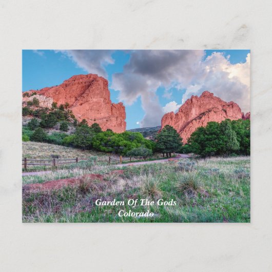 Gateway Rocks Garden of Gods Briefkaart (Voorkant)