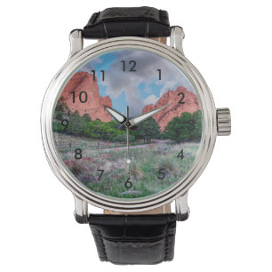 Gateway Rocks Garden of Gods Wrist Watch Horloge