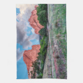 Gateway Rocks Garden of the Gods Kitchen Towel Theedoek (Verticaal)
