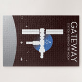 Gateway - Station rond de maan Legpuzzel (Horizontaal)