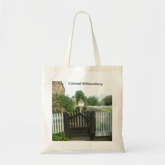 Gateway to 18th-eeuwse koloniale Williamsburg Tote Bag