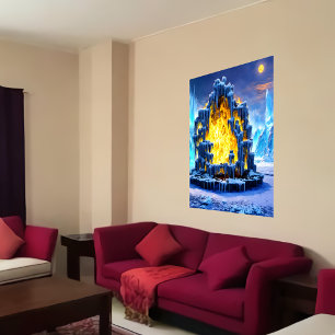 Gateway to Hell   AI Art Poster