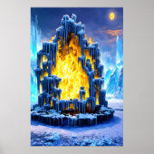 Gateway to Hell | AI Art Poster (Voorkant)