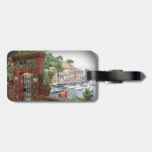 Gateway to Paradise in Portofino, Italië Bagagelabel (Achterkant horizontaal)