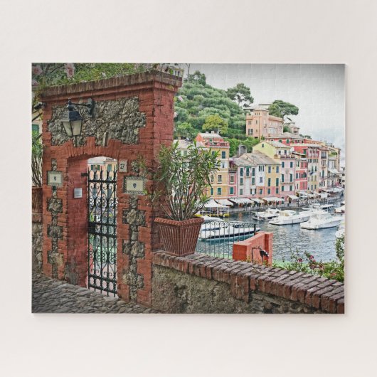 Gateway to Portofino, Italië - 16x20 - 520 pcs Legpuzzel (Horizontaal)