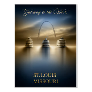 Gateway to St. Louis Perfect Poster