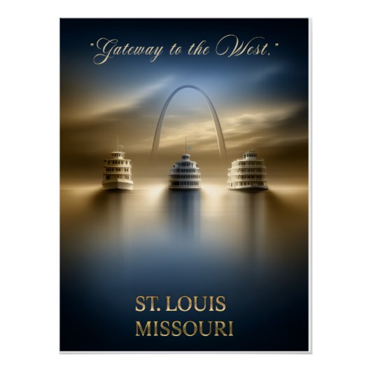 Gateway to St. Louis Perfect Poster (Voorkant)