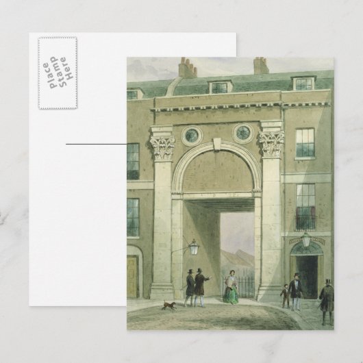Gateway to the River, Essex Street, 1857 Briefkaart (Voorkant / Achterkant)