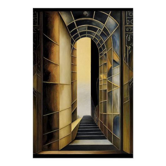 Gateway to the Unknown Perfect Poster (Voorkant)