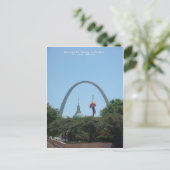 Gateway to West Briefkaart (Staand voorkant)