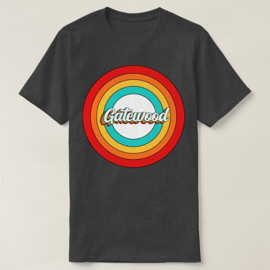 Gatewood Naam Shirt  Gatewood Circle (Design voorkant)