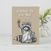 Gather by the Bay Liberty 250 Celebration Kaart (Staand voorkant)