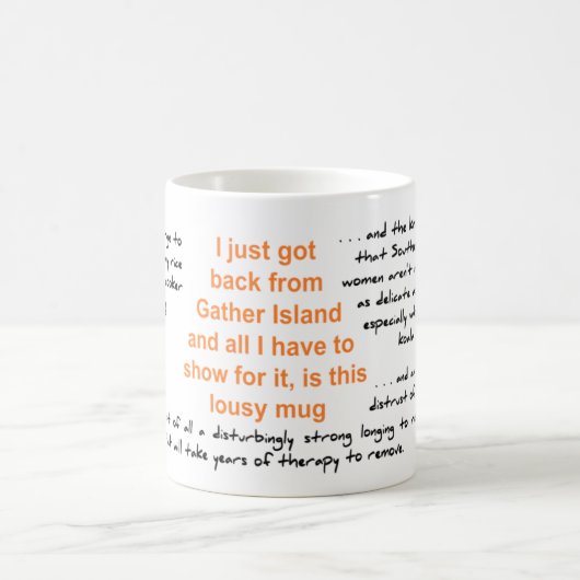 Gather Island's "Lousy"-mok Koffiemok (Center)