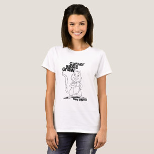 Gather Nibble Gnaw voor vrouwen T-shirt