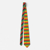 Gather "Round Kwanzaa Creations Bandera Necktie Stropdas (Achterkant)