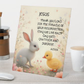 gather together for easter reclamebord met voetstuk (Insitu)