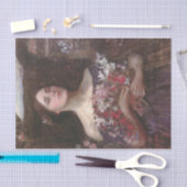 Gather Ye Rosebuds of Ophelia (studie) - circa 190 Tissuepapier (Craft)