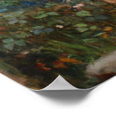 Gather Ye Rosebuds Poster van John W. Waterhouse (Hoek)