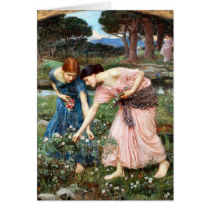 Gather ye Rosebuds terwijl ye May Waterhouse