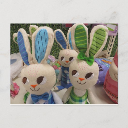Gathered Bunnies Briefkaart (Voorkant)
