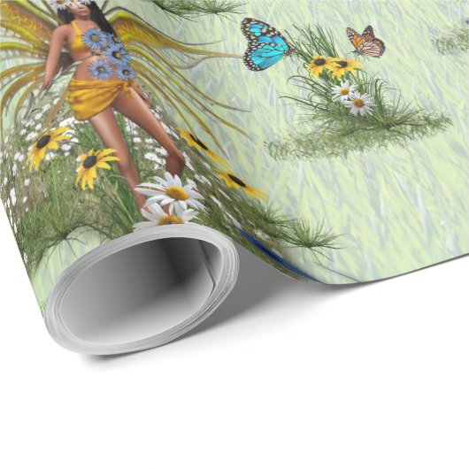 Gatherers van het Midzomer-lentefestival Cadeaupapier (Rol Hoek)