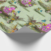 Gatherers van het Midzomer-lentefestival Cadeaupapier (Hoek)