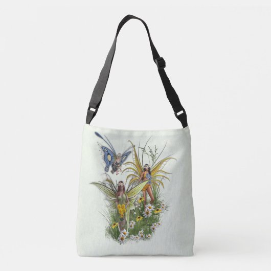 Gatherers van het Midzomer-lentefestival Crossbody Tas (Achterkant)