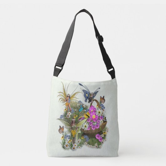 Gatherers van het Midzomer-lentefestival Crossbody Tas (Voorkant)