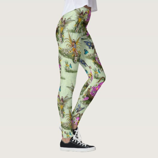 Gatherers van het Midzomer-lentefestival Leggings (Rechts)