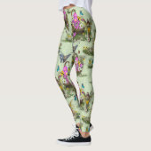 Gatherers van het Midzomer-lentefestival Leggings (Links)