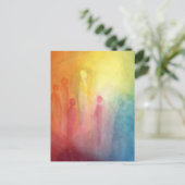 Gathering in the light briefkaart (Staand voorkant)