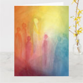 Gathering in the light  kaart (Gele Bloem)