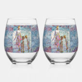 Gathering Light © – Fijn Kunst Steelzen Glas (Achterkant)